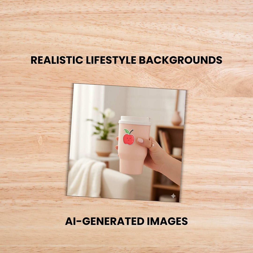 Sticker Mockup Template (PLR) - Image 5