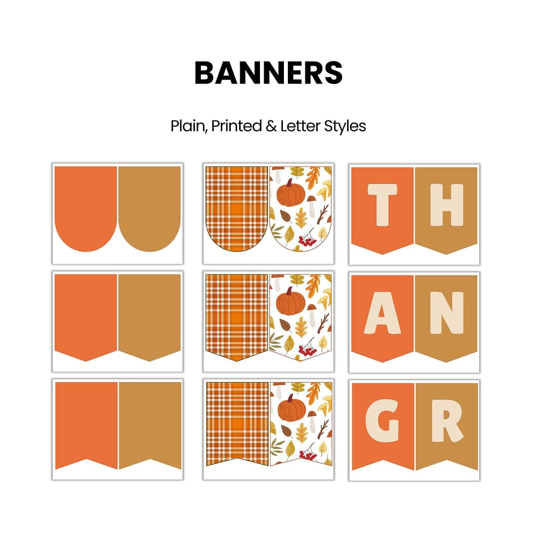 Classroom Bulletin Board Kit - Thanksgiving - Image 5