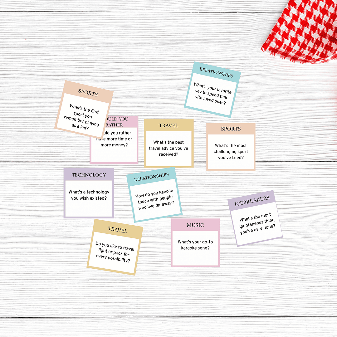 Conversation Cards Bundle PLR - Image 2