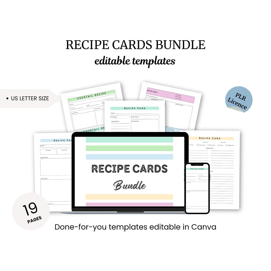 Recipe Cards Bundle