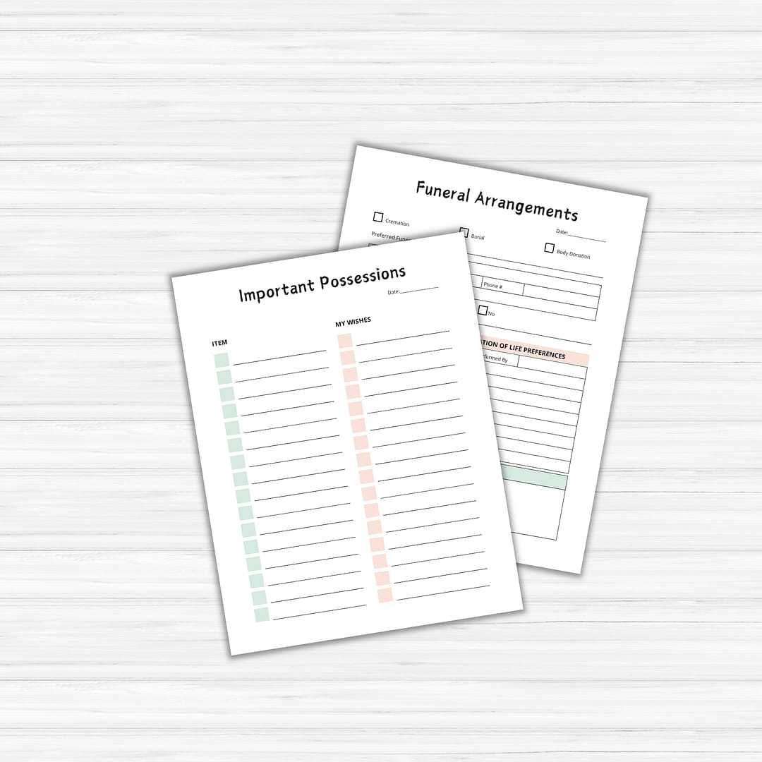 Final Wishes Planner - Image 2