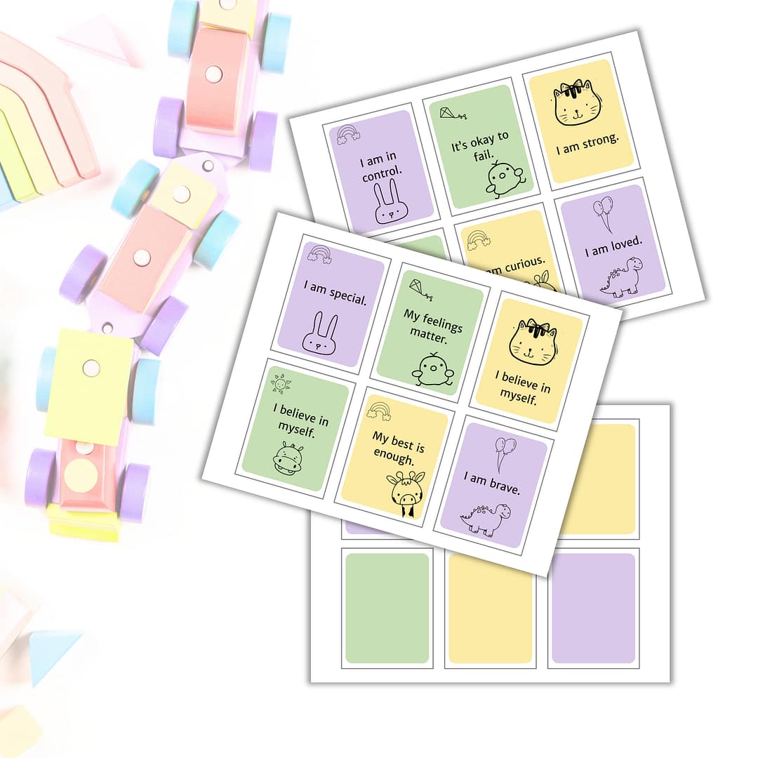 Positive Affirmation Cards for Kids - Image 2