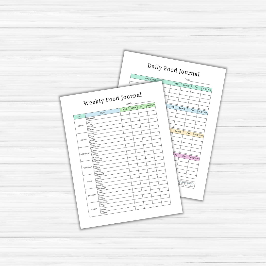 Free: Daily Food Journal - Image 2