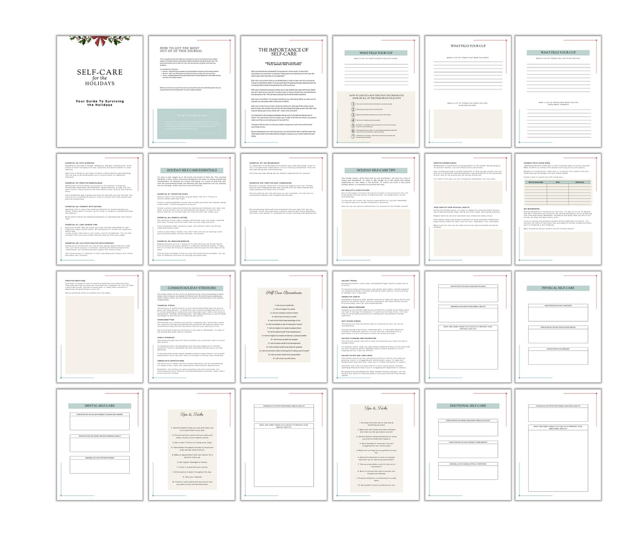 Self-care for the Holidays PLR - Image 2