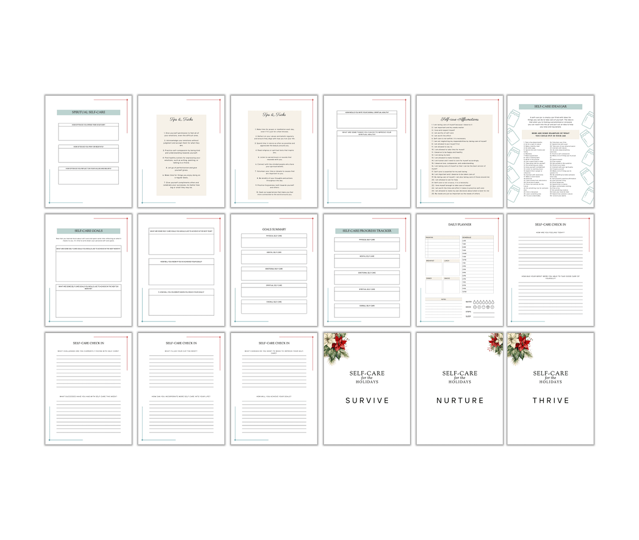 Self-care for the Holidays PLR - Image 3