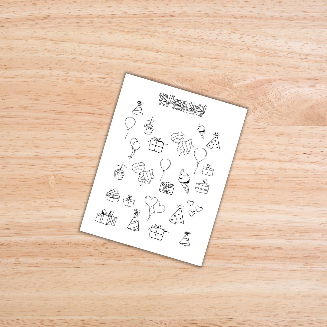 Countdown Trackers Bundle PLR - Image 6