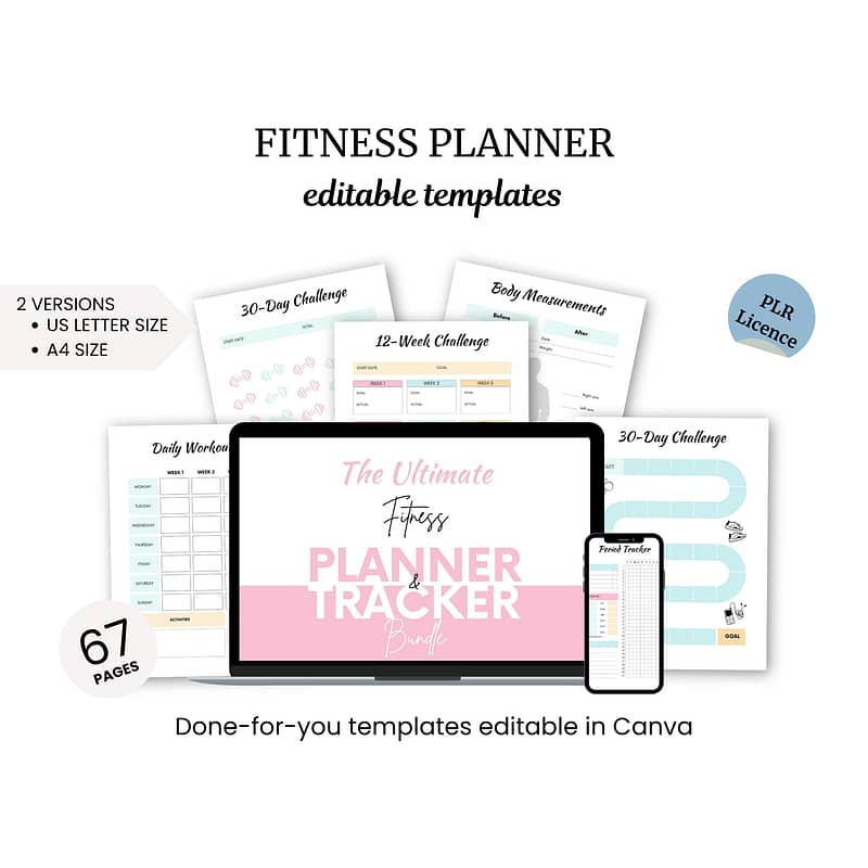 a laptop and a phone with a planner on the screen