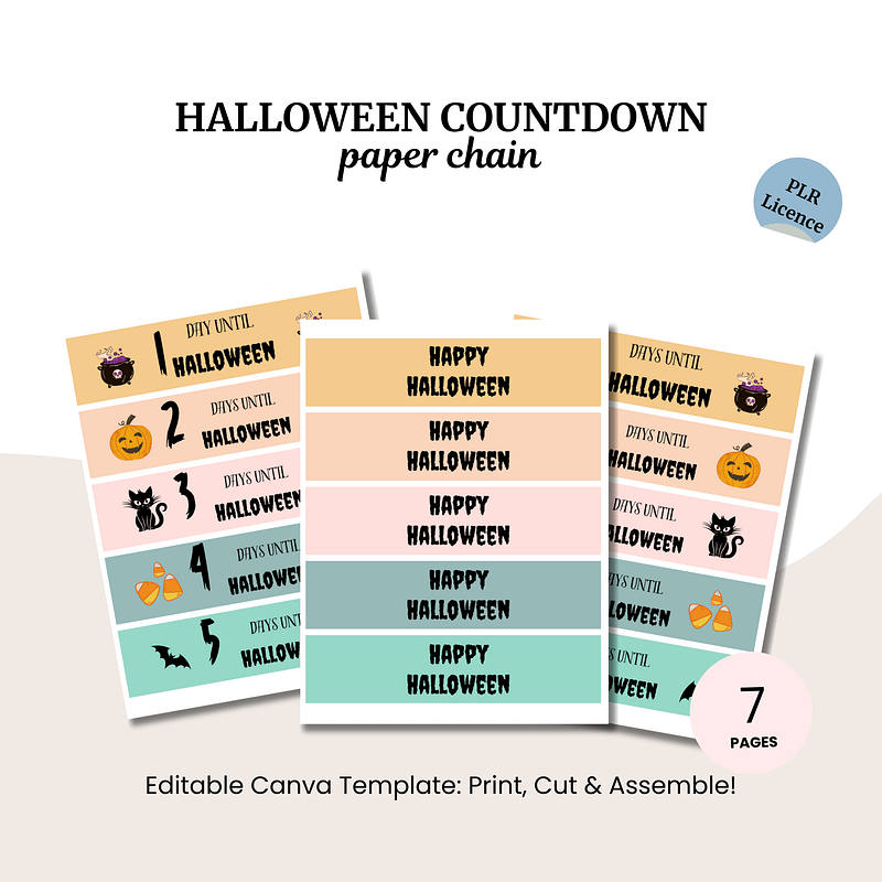 HalloweenCountdownPaperChain