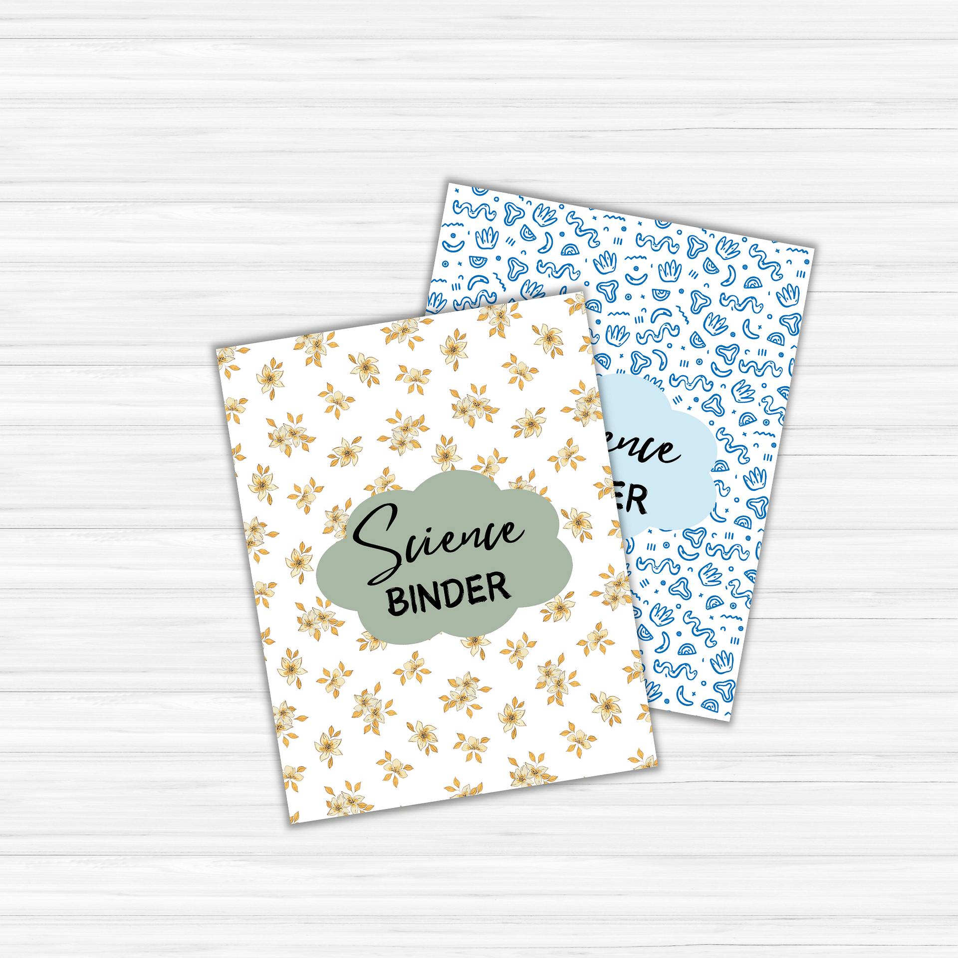 Free Binder Covers & Spines Snazzy Designs PLR